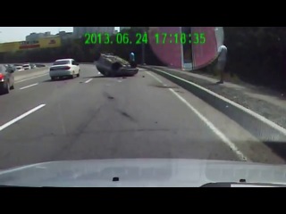 Гонщег долетался(с) видеожесть