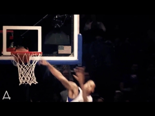 K j mcdaniels finishes one handed oop |