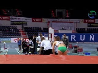 Лёгкая атлетика u20 polish athletics indoor 2019 w high jump w pole vault