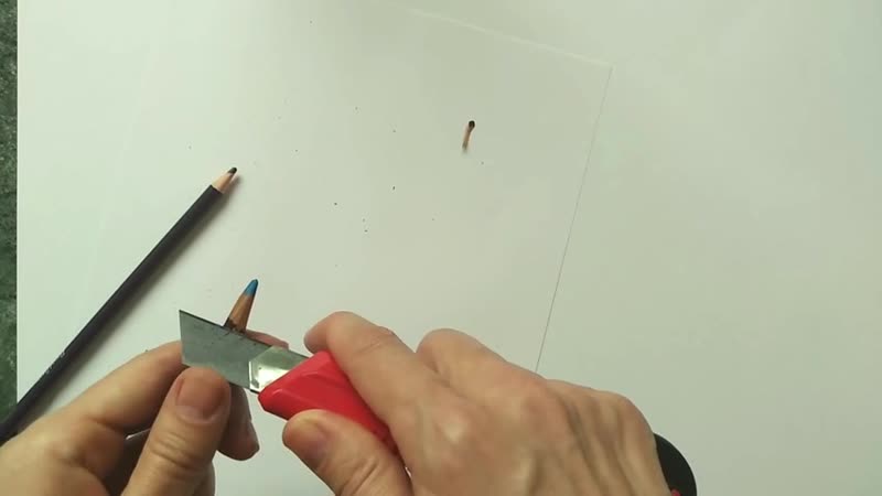 Как точить карандаши