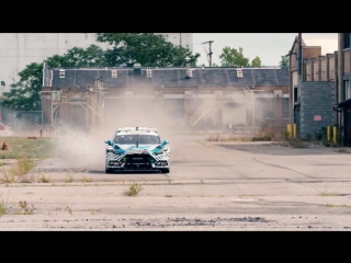 [hoonigan] ken blocks gymkhana nine raw industrial playground