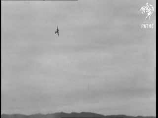 Paratroops land at dien bien phu (1953)