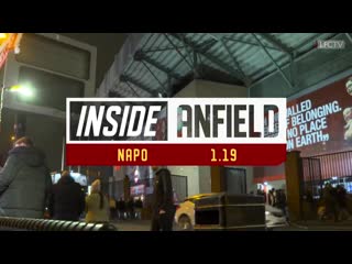 Inside anfield behind the scenes of napolis visit to anfield