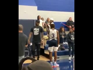 Леброн даёт наставление сыну