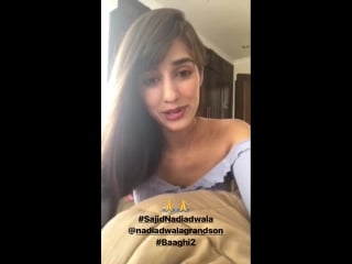 Disha patani on instagram stories
