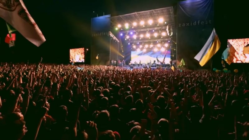 Кузьма скрябін на zaxidfest 2014