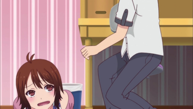 [shiza] моя девушка убежденная извращенка девственница / boku no kanojo ga majimesugiru sho bitch na ken tv 9 серия [2017]