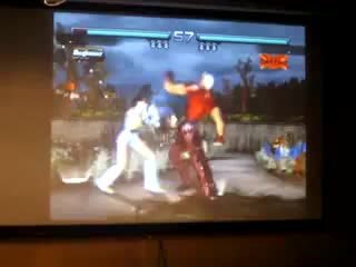 F3 con tekken 5 dr (1v1) ??? (asuka) vs zod (brayn)