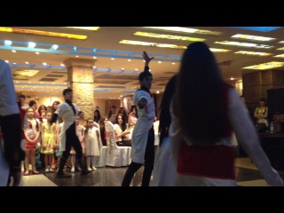 Вечеринка школы лезгинки "единство"абхазский танец