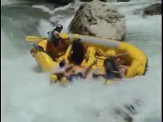 Action in dalaman river