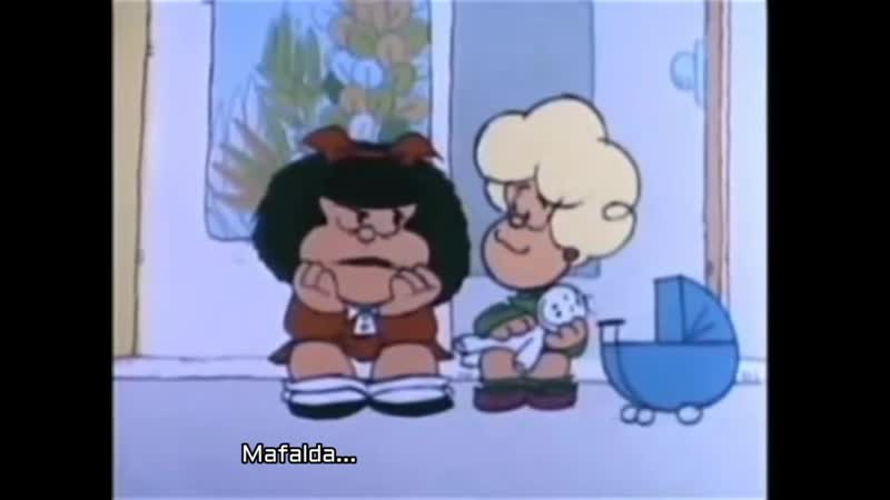 Mafalda con la pregunta