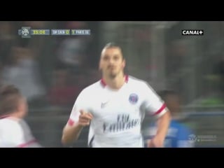 Caen psg 0 2 zlatan ibrahimovic amazing goal