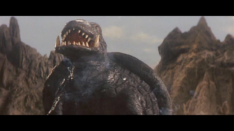 1970 гамера против демонического монстра джайгера / gamera vs giant demon beast jiger