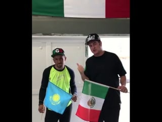 Orlando salido fans for ggg