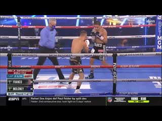 Joshua franco vs andrew moloney