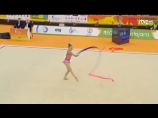 Yana striga ribbon qualification, european championships