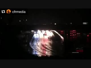 California highway patrol conducting a traffic break
for a disabled vehicle