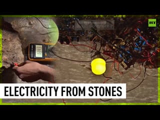 Genius teen generates electricity from stones