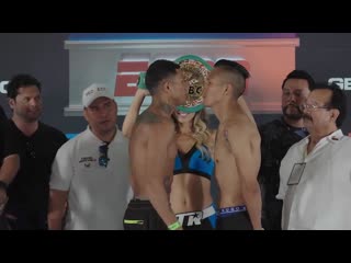 Francisco vargas vs miguel berchelt weigh in