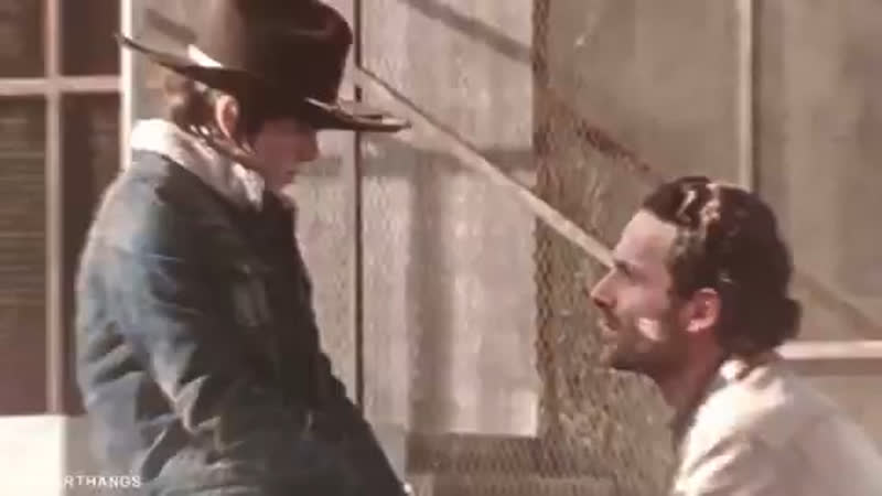 The walking dead | rick grimes | carl grimes | michonne | vine
