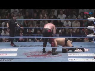 Shuji ishawa & suwama vs odinson & parrow (ajpw dynamite series 2019 tag 7)