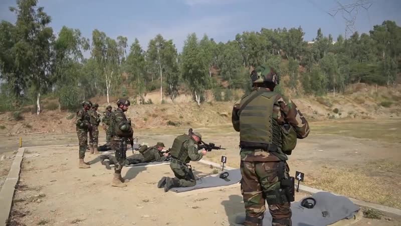 Огневая подготоа представителей вс рф и пакистана на совместном учении «дружба 2020»