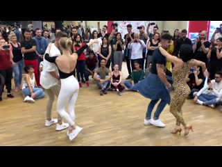 Kike&nahir, janis y zoe, bachata