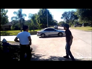 Жестко добил с ноги