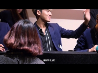 [fancam] [151115] mingyu @ jongno fansign