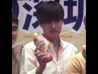 [fancam] (kai focus) @ 160824 kangshifu iced tea fanmeet