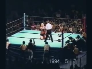 Alundra blayze vs bull nakano wwe yokohama, japan may 7, 1994 fancam