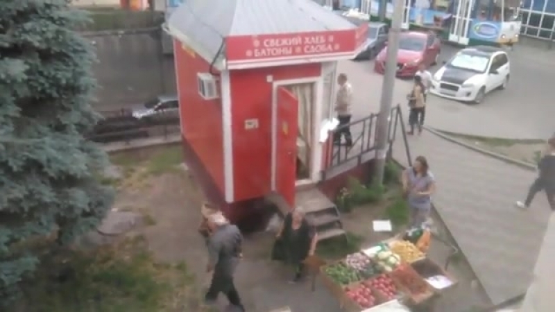 Уличные торговцы устроили разборки в пятигорске