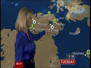 Carol kirkwood silk blouse big chest 2 left erect nipple