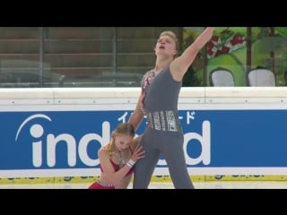 Poluianova anastasia / sopot dmitry (rus) | pairs free skating | linz 2018