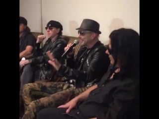 Scorpions ya está listo para sus conciertos por méxico!