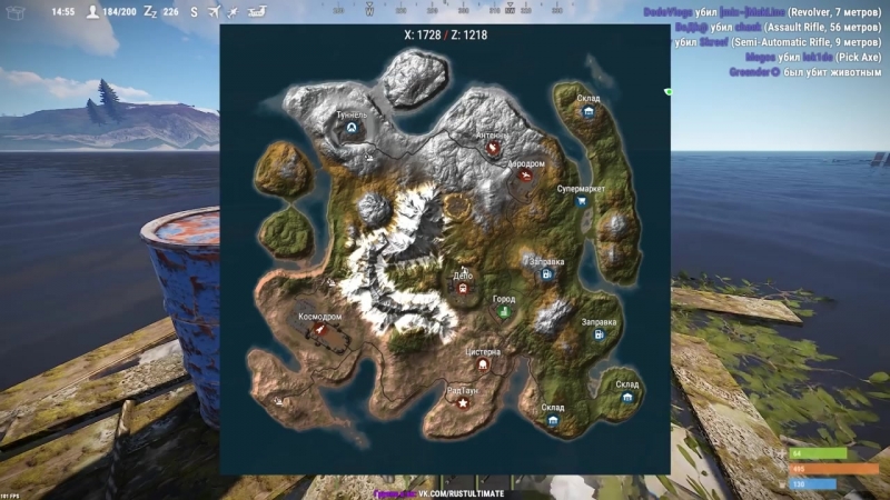 [weil jons] rust в чужом доме построил секретную комнату! (выживание в раст) / weil jons