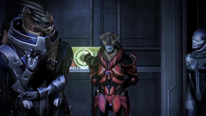 Масс эффект гаррус и шепард mass effect garrus and shepard