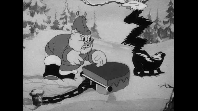 Porky pig porky in the north woods (1936)