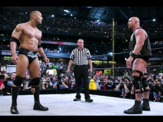 The rock vs stone cold steve austin wrestlemania 19 highlights