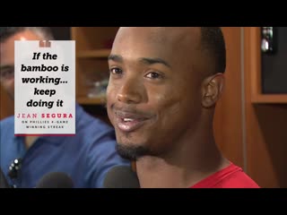 Phillies bamboo bash continues gotta trust the plant © nbcsp