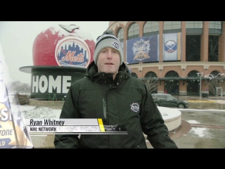 Ryan whitney touring citi field dec 31, 2017