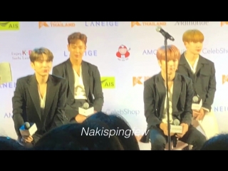 [180929] monsta x fancam meet&greet @ kcon 2018 thailand