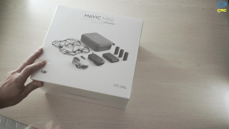 Распакоа mavic mini combo