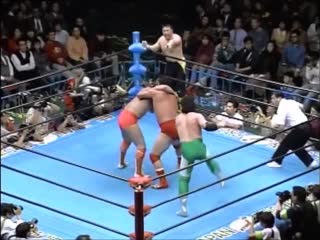 Toshiaki kawada/akira taue vs mitsuharu misawa/kenta kobashi