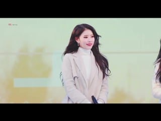[180123] mijoo first snow @ «pyeongchang winter olympics torch relay celebration event»