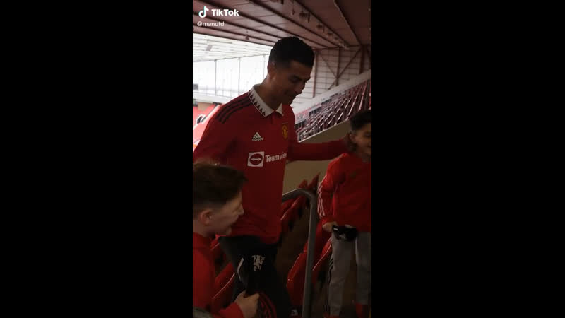 Роналду с малыми ⚽️