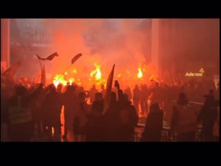 The blackrock office in paris has been occupied by protesters since last night