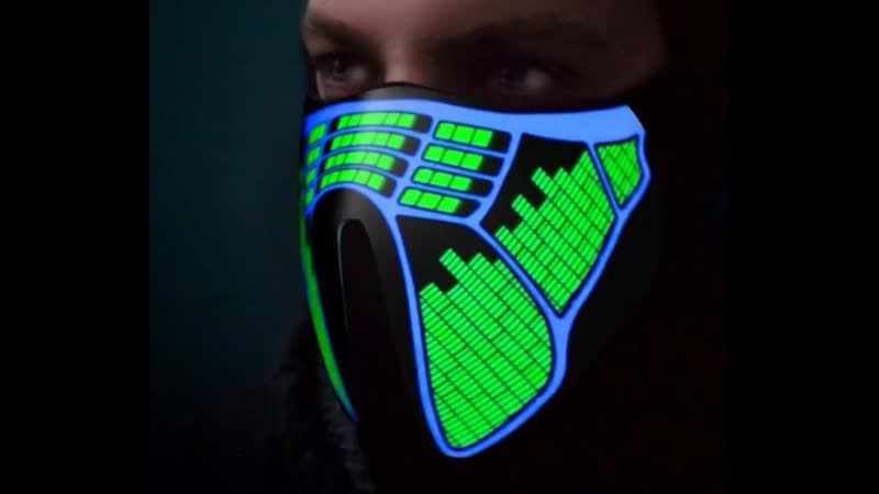 Светодиодная светящаяся маска!