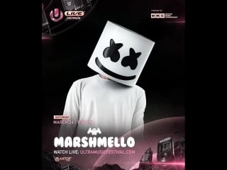 Marshmello live at ultra #20 music festival miami 2018