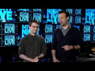 Snl promo daniel radcliffe and jason sudeikis (2012)